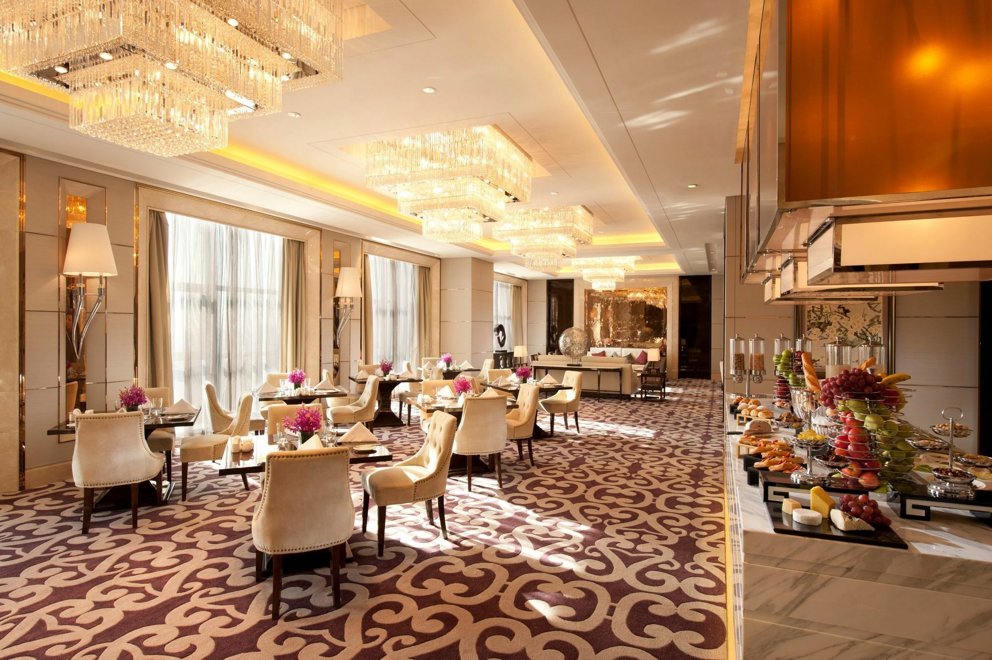 Wanda Realm Langfang Hotel Restaurant foto